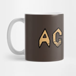 Butt-Head AC/DC Distressed - Brown Mug